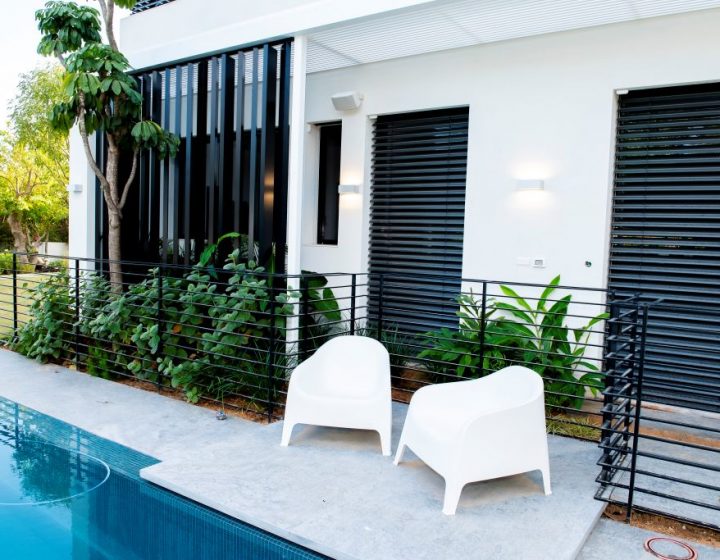 יעקב חזן - עיצוב באלומיניום - וילה בסביון